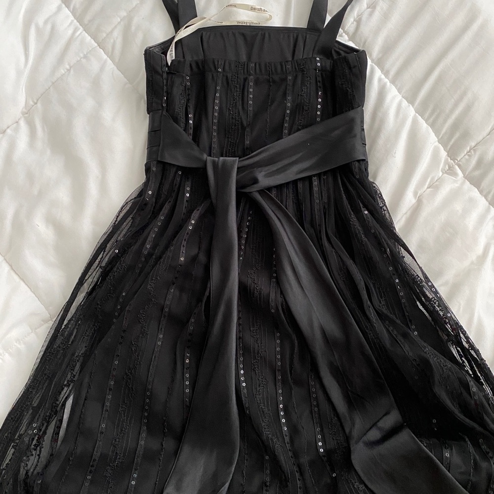 David’s Bridal Black Dress